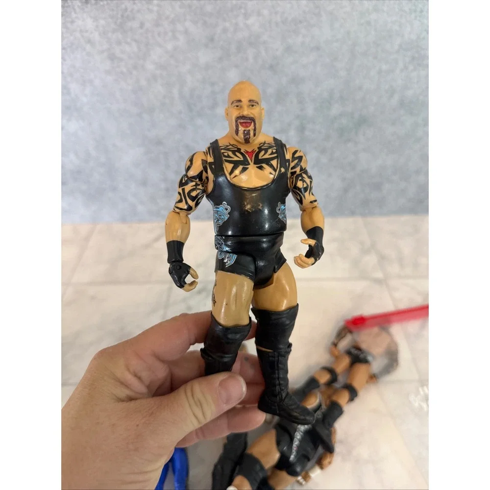 WWE Action Figure Lot Randy Orton Daniel Bryan CM Punk Tensai Brodus Clay Hunico